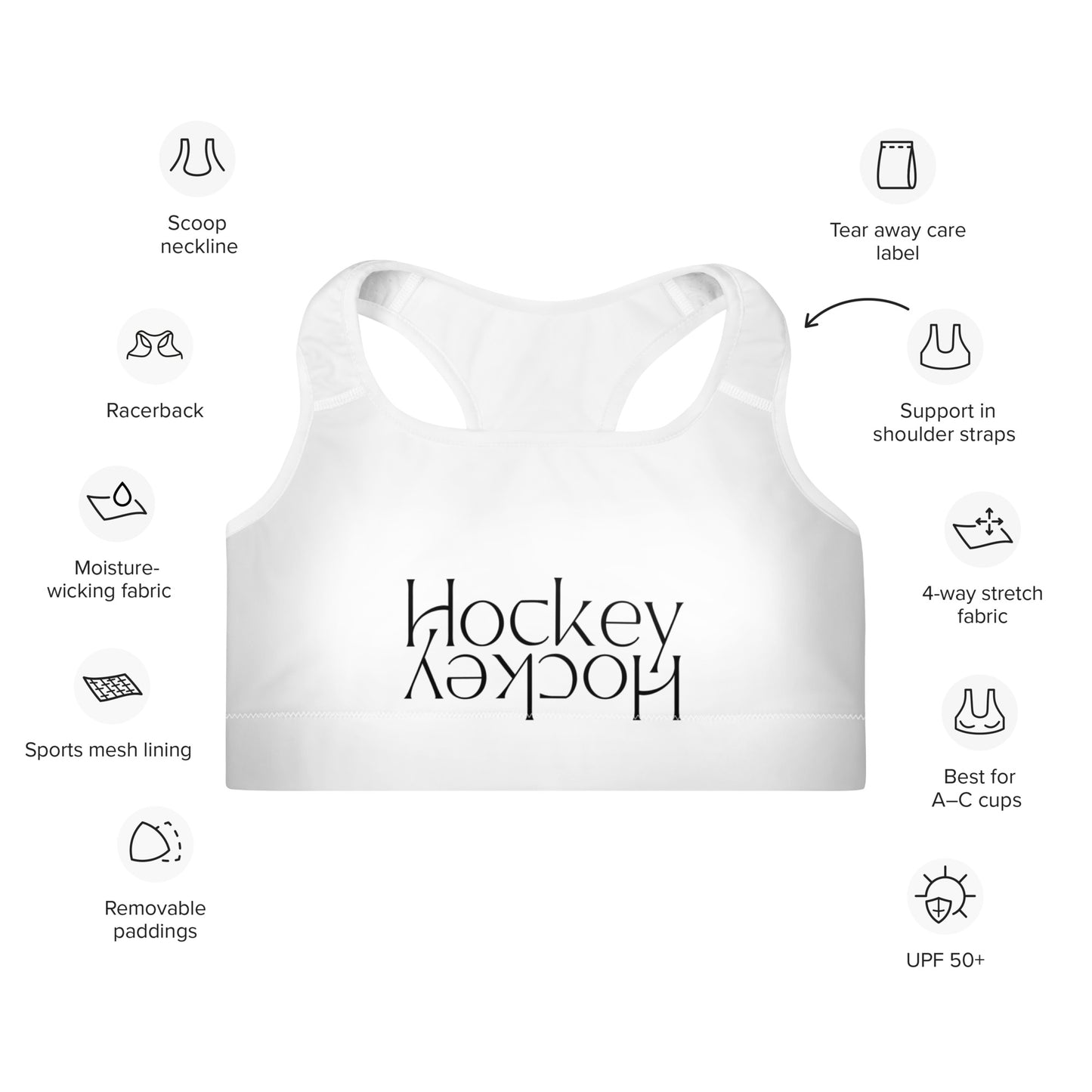 Women's Hockey Sports Bra